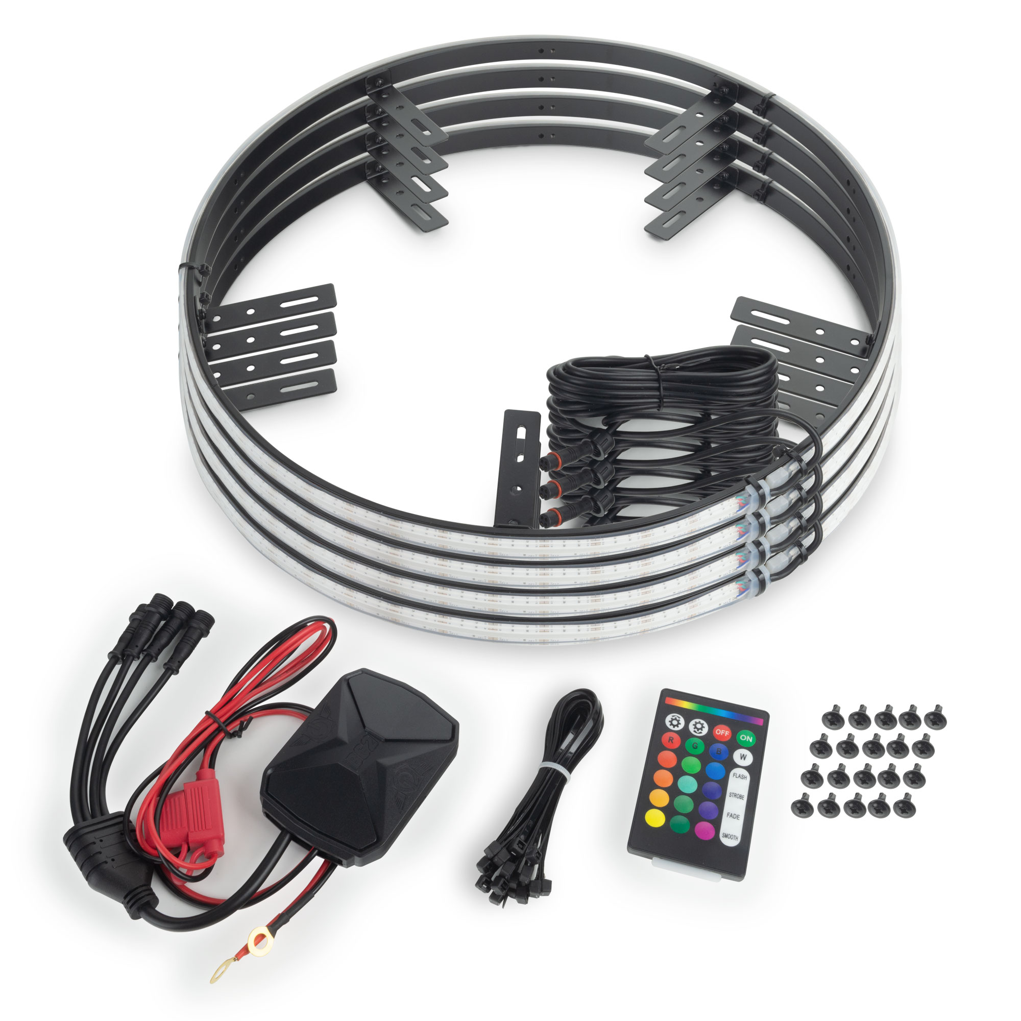 4238-BC2 - PLASMA RGB LED Wheel Rings